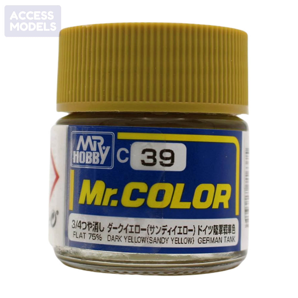 Mr Hobby Mr Color 10Ml C-039 Dark Yellow (Sandy Yellow)