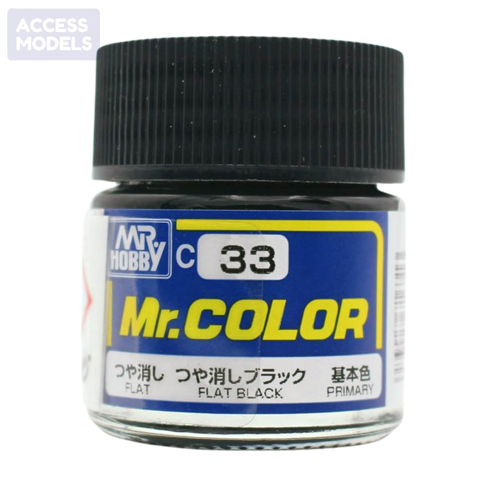 Mr Hobby Mr Color 10Ml C-033 Flat Black