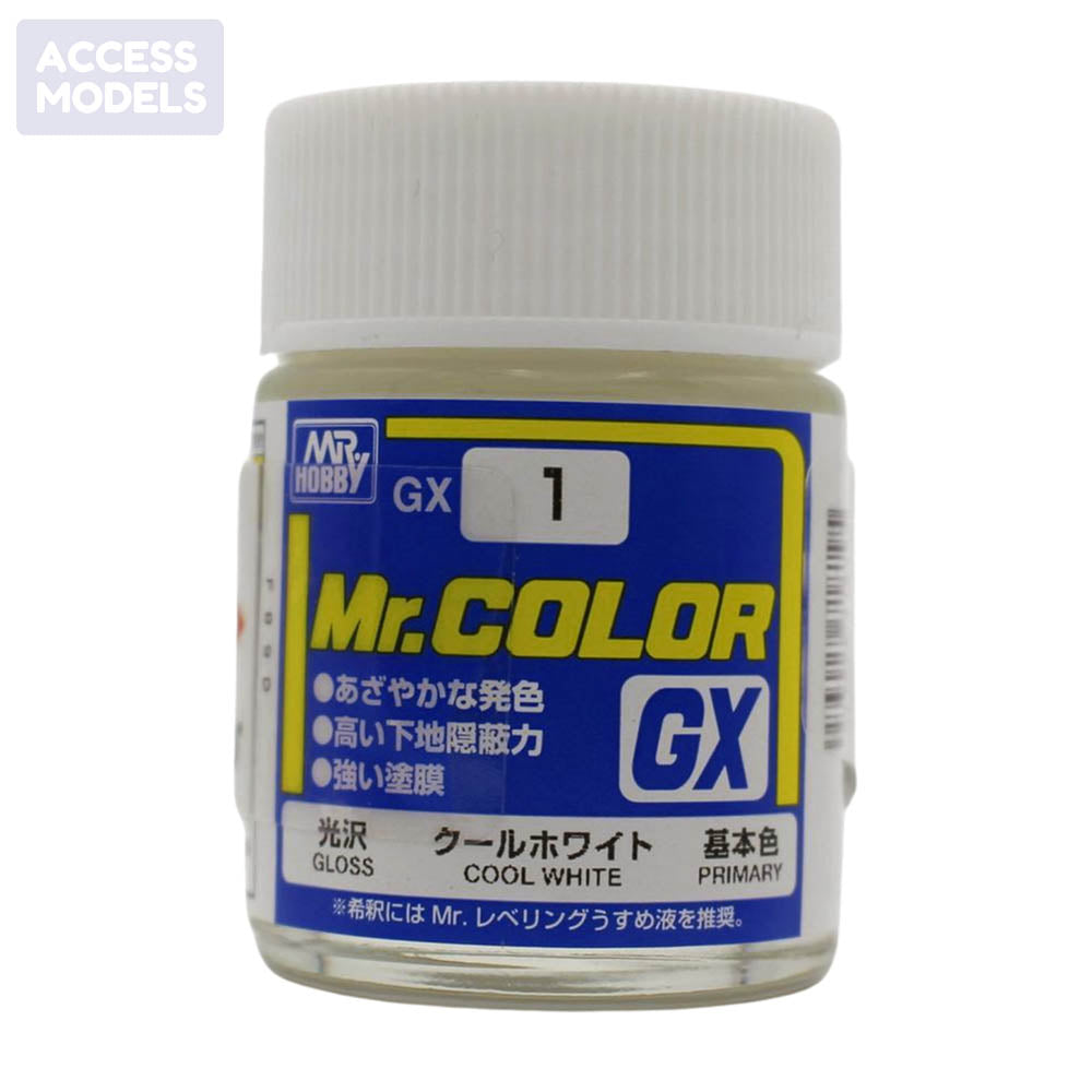 Mr Hobby Mr Color Gx 18Ml Gx-1 Cool White