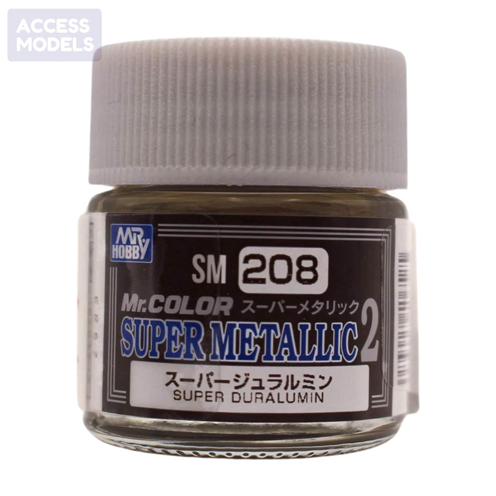 Mr Hobby Mr Color Super Metallic Ii 10Ml Sm-208 Super Duralumin