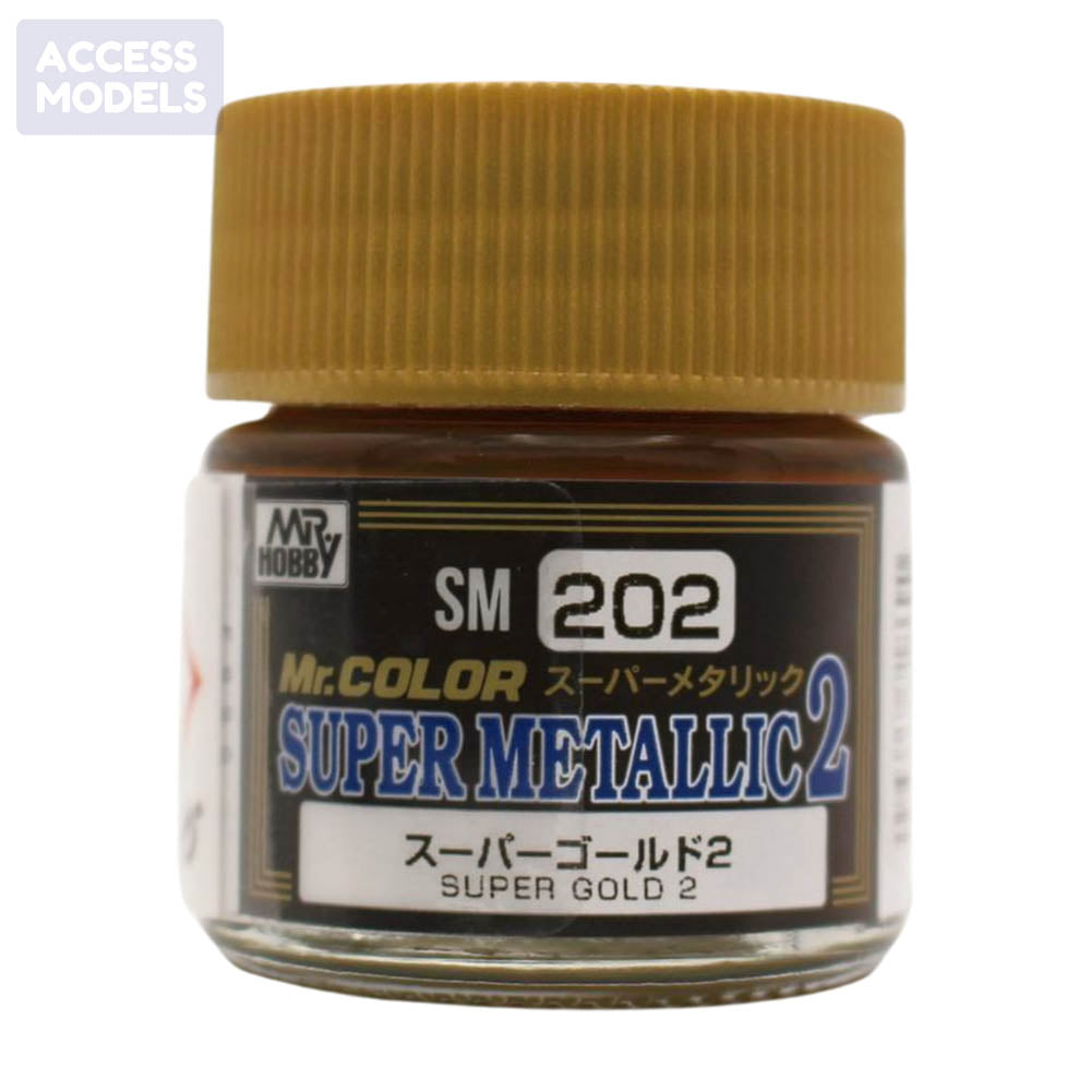 Mr Hobby Mr Color Super Metallic Ii 10Ml Sm-202 Super Gold Ii