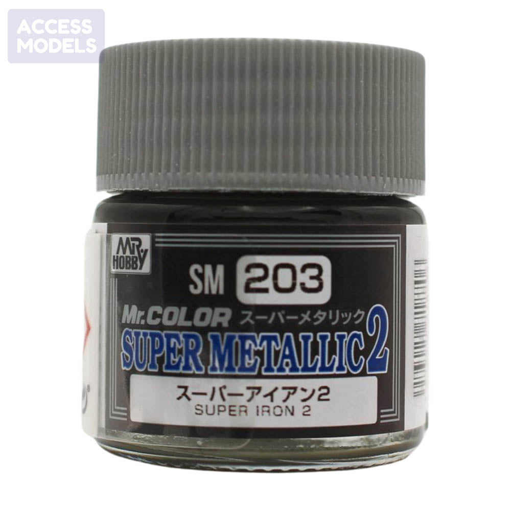 Mr Hobby Mr Color Super Metallic Ii 10Ml Sm-203 Super Iron Ii