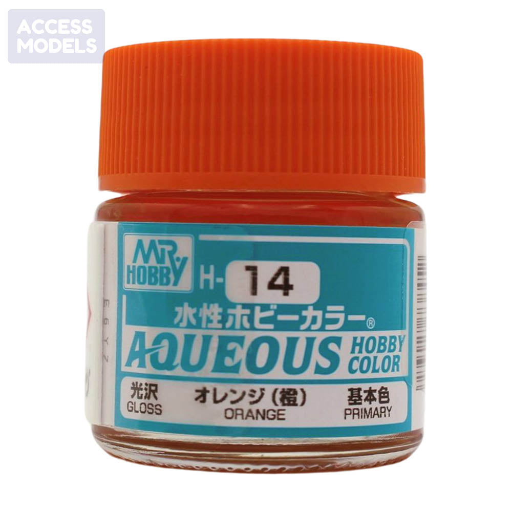 Mr Hobby Aqueous Hobby Color 10Ml H-014 Orange