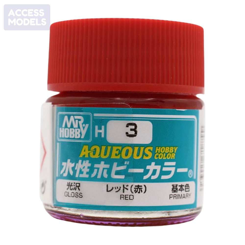 Mr Hobby Aqueous Hobby Color 10Ml H-003 Red