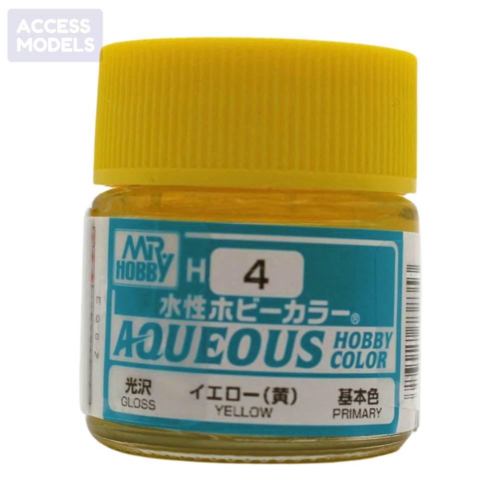 Mr Hobby Aqueous Hobby Color 10Ml H-004 Yellow