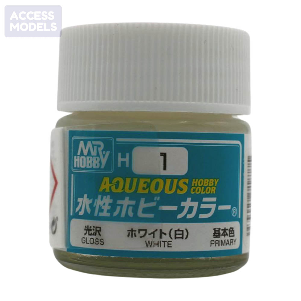 Mr Hobby Aqueous Hobby Color 10Ml H-001 White