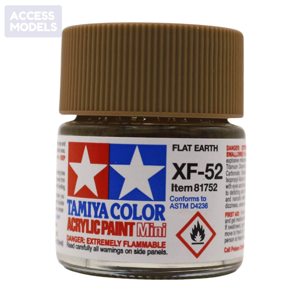 Tamiya Acrylic Paints 10Ml Xf52 Flat Earth