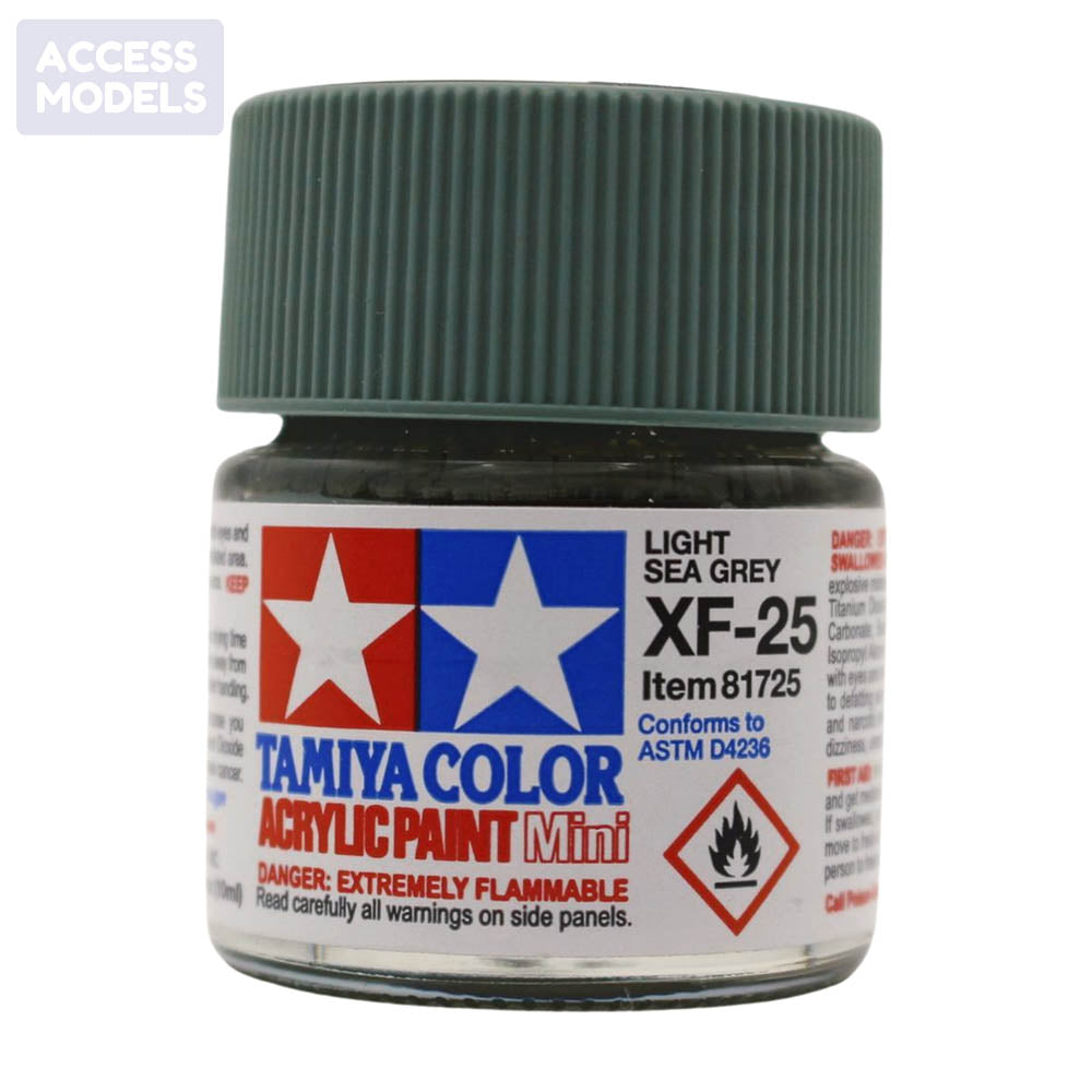 Tamiya Acrylic Paints 10Ml Xf25 Light Sea Grey