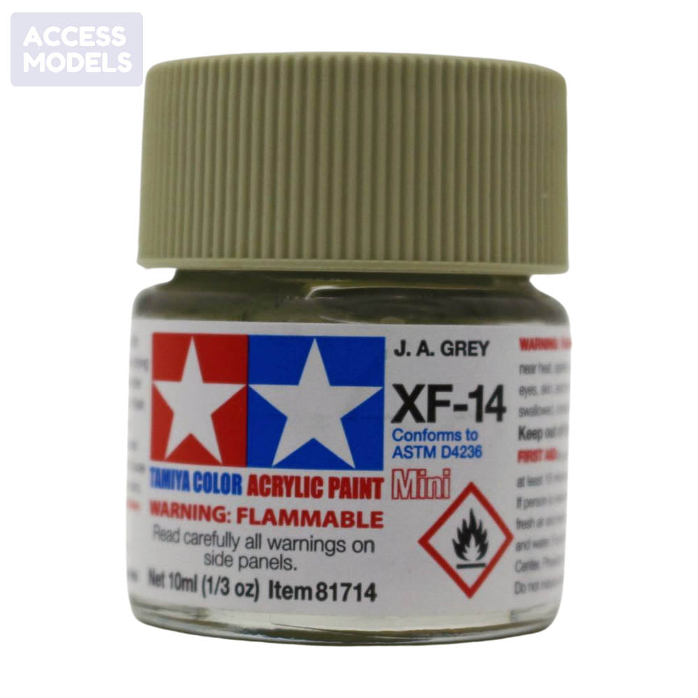 Tamiya Acrylic Paints 10Ml Xf14 J.A. Grey