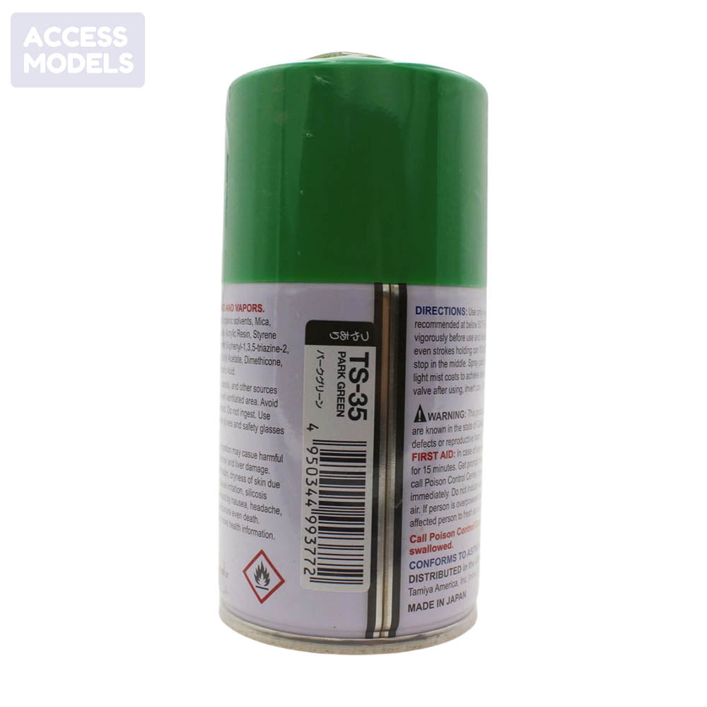 Tamiya Spray Paints 100Ml Ts35 Park Green