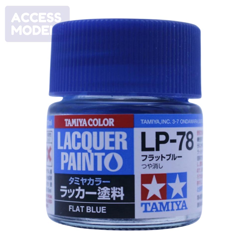 Tamiya Lacquer Paints 10Ml Lp78 Flat Blue