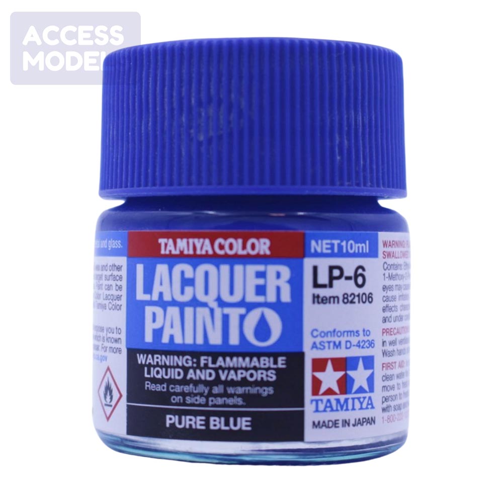 Tamiya Lacquer Paints 10Ml Lp6 Pure Blue