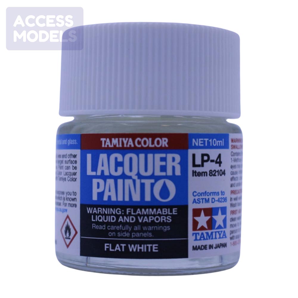 Tamiya Lacquer Paints 10Ml Lp4 Flat White