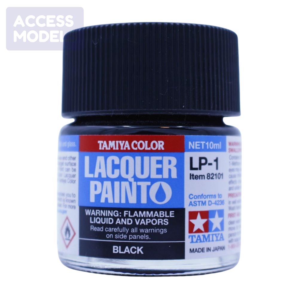 Tamiya Lacquer Paints 10Ml Lp1 Black