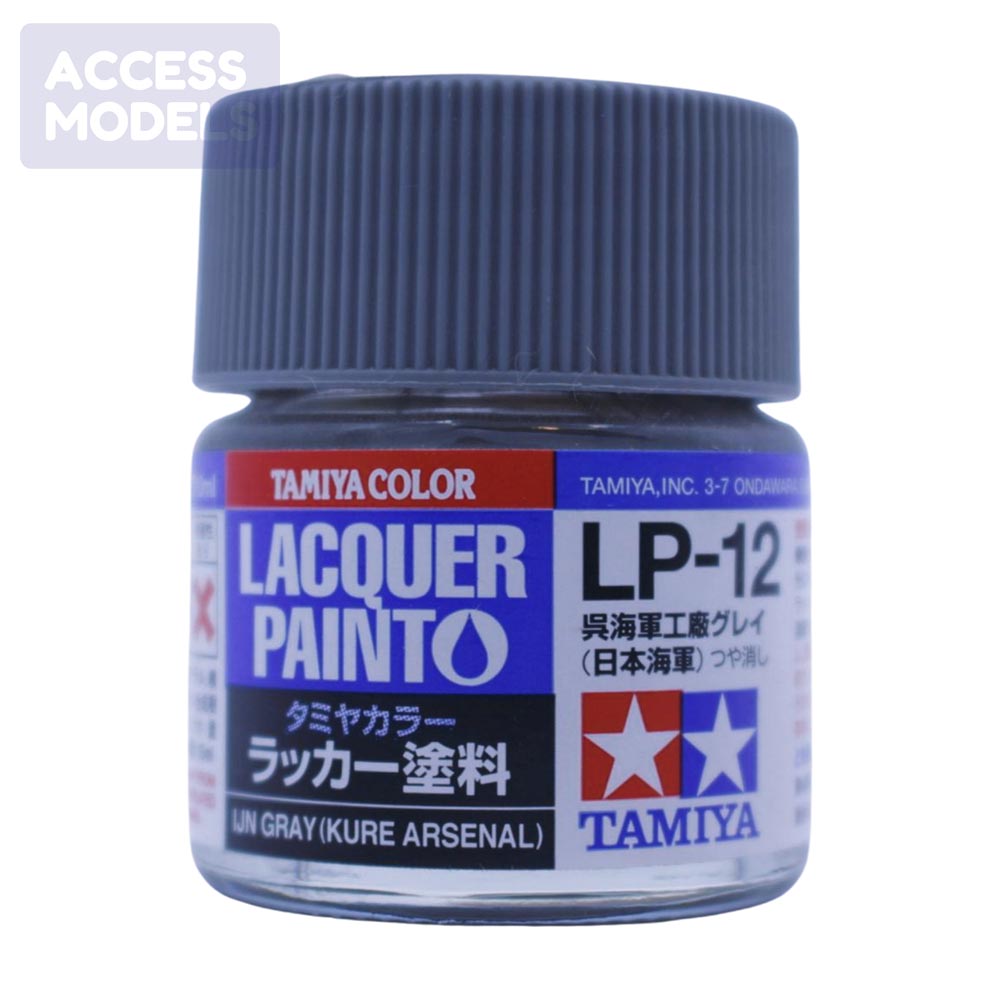 Tamiya Lacquer Paints 10Ml Lp12 Ijn Gray (Kure Arsenal)