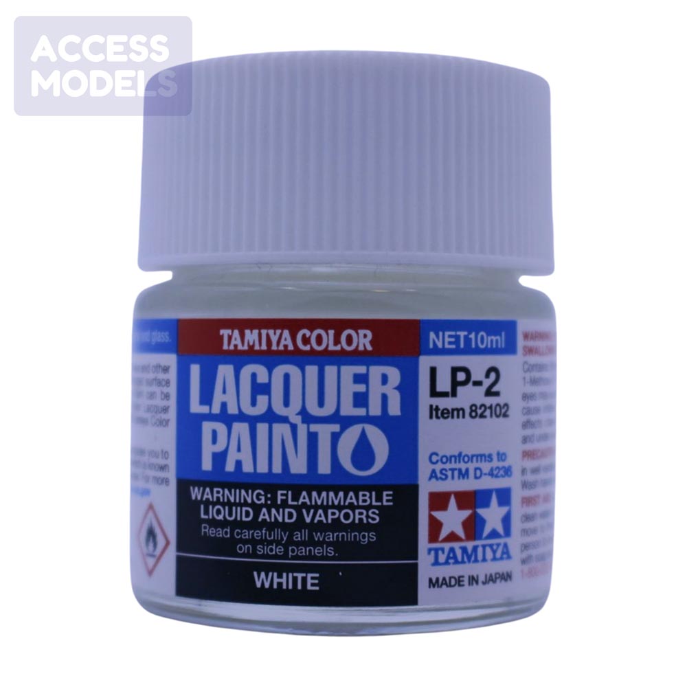 Tamiya Lacquer Paints 10Ml Lp2 White