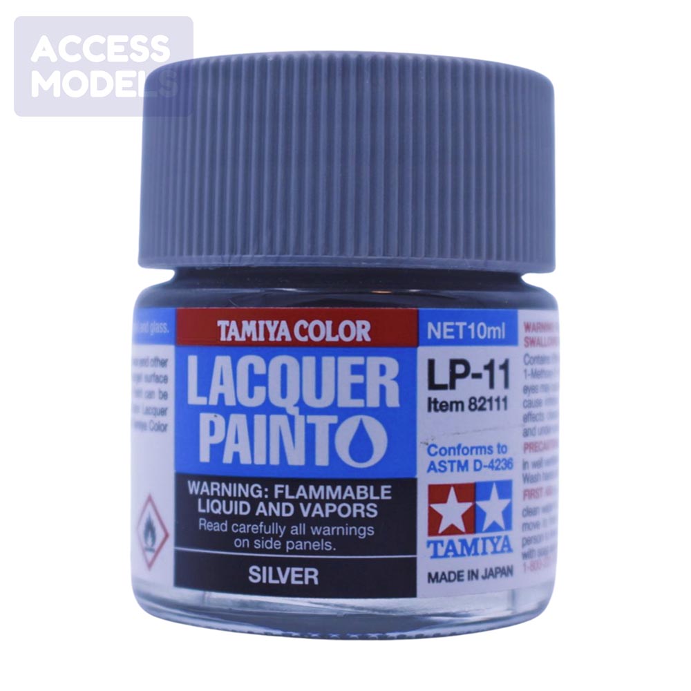 Tamiya Lacquer Paints 10Ml Lp11 Silver