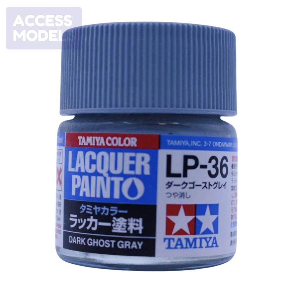 Tamiya Lacquer Paints 10Ml Lp36 Dark Ghost Gray