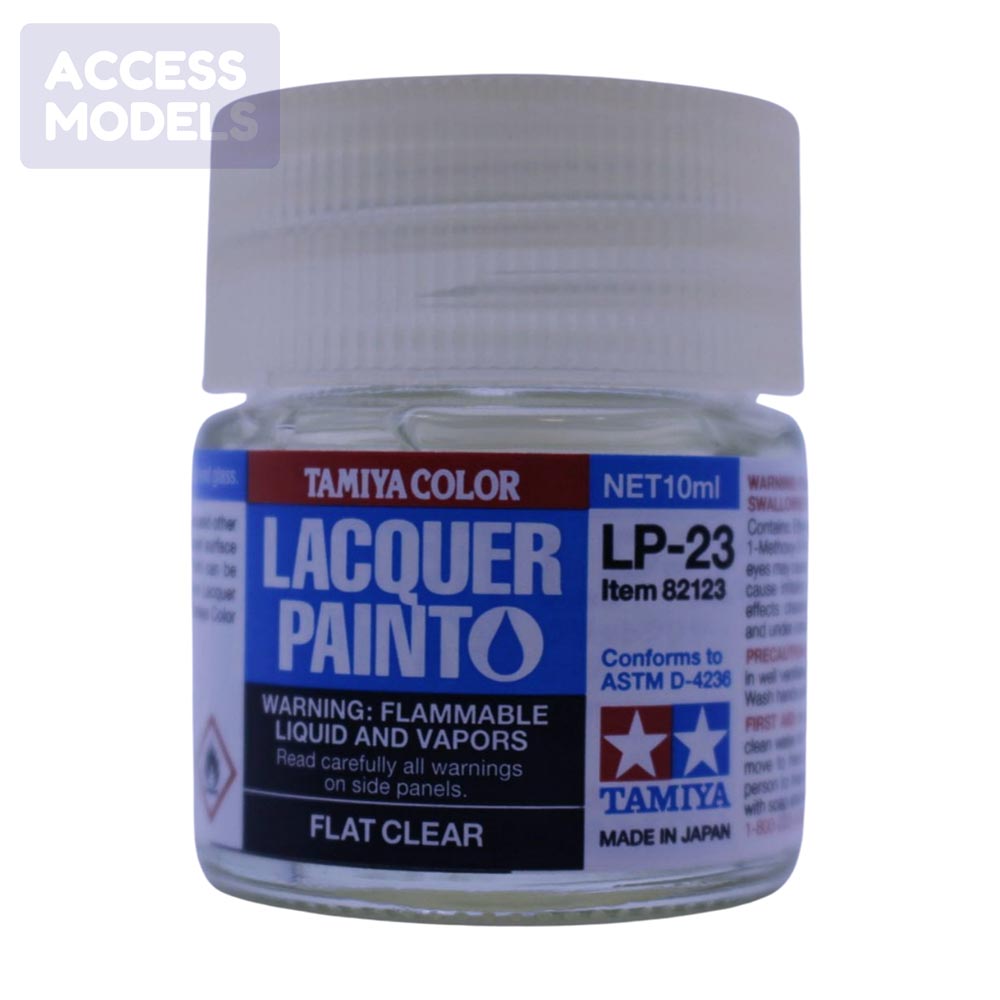 Tamiya Lacquer Paints 10Ml Lp23 Flat Clear