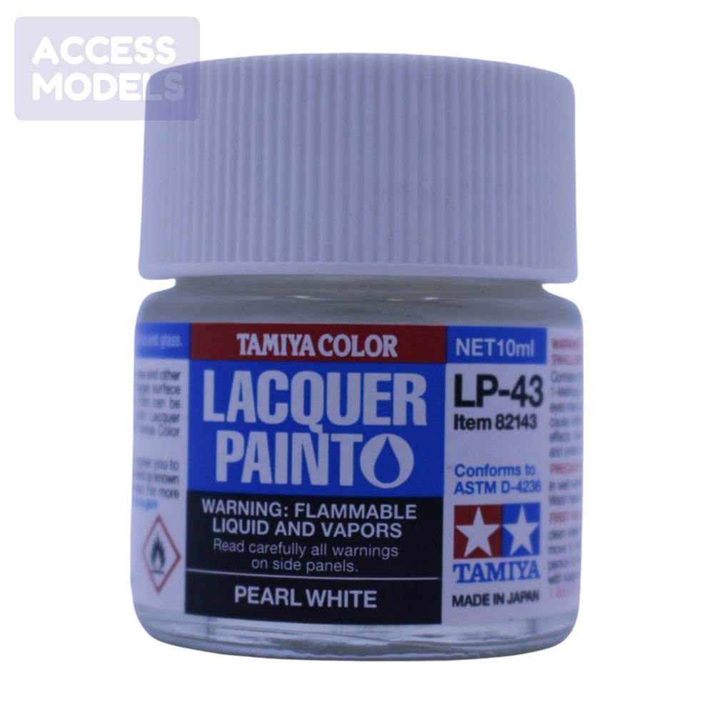 Tamiya Lacquer Paints 10Ml Lp43 Pearl White