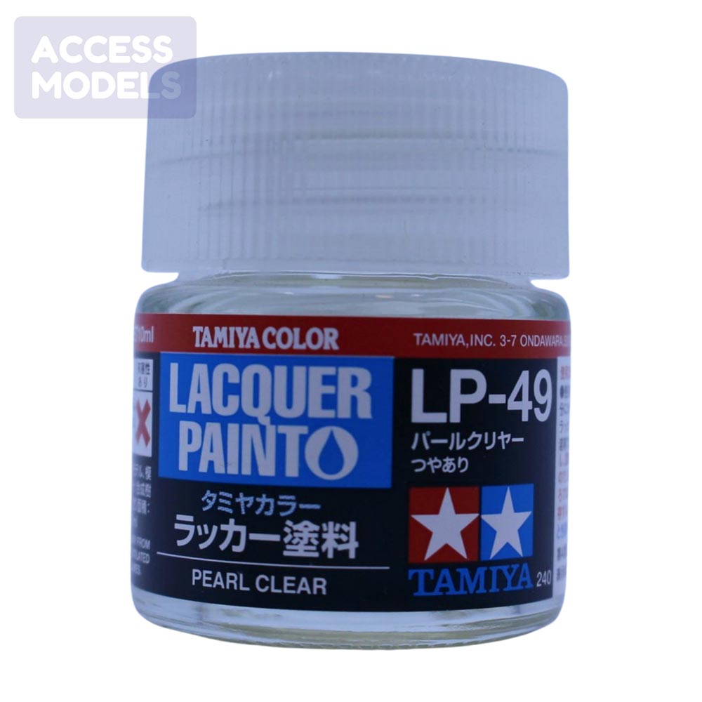 Tamiya Lacquer Paints 10Ml Lp49 Pearl Clear