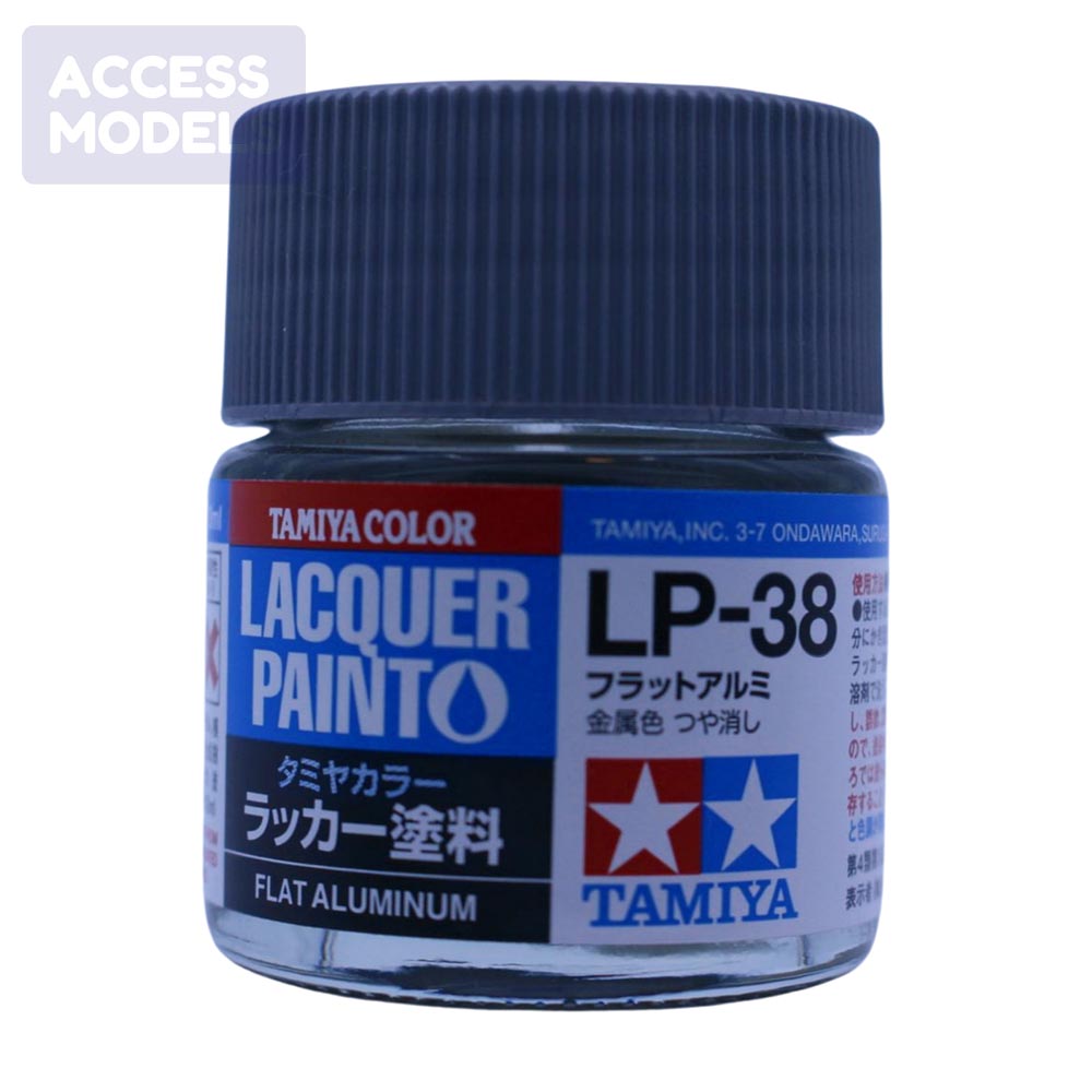 Tamiya Lacquer Paints 10Ml Lp38 Flat Aluminium