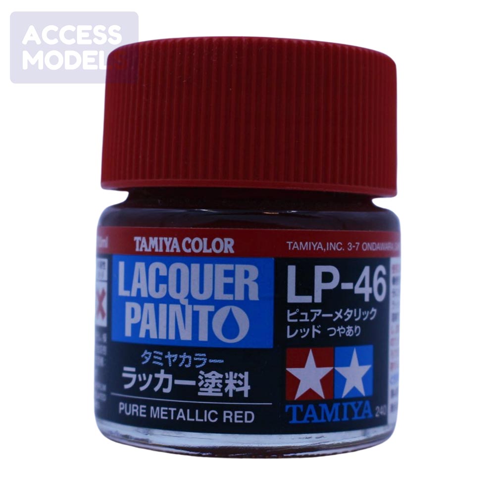 Tamiya Lacquer Paints 10Ml Lp46 Pure Metallic Red