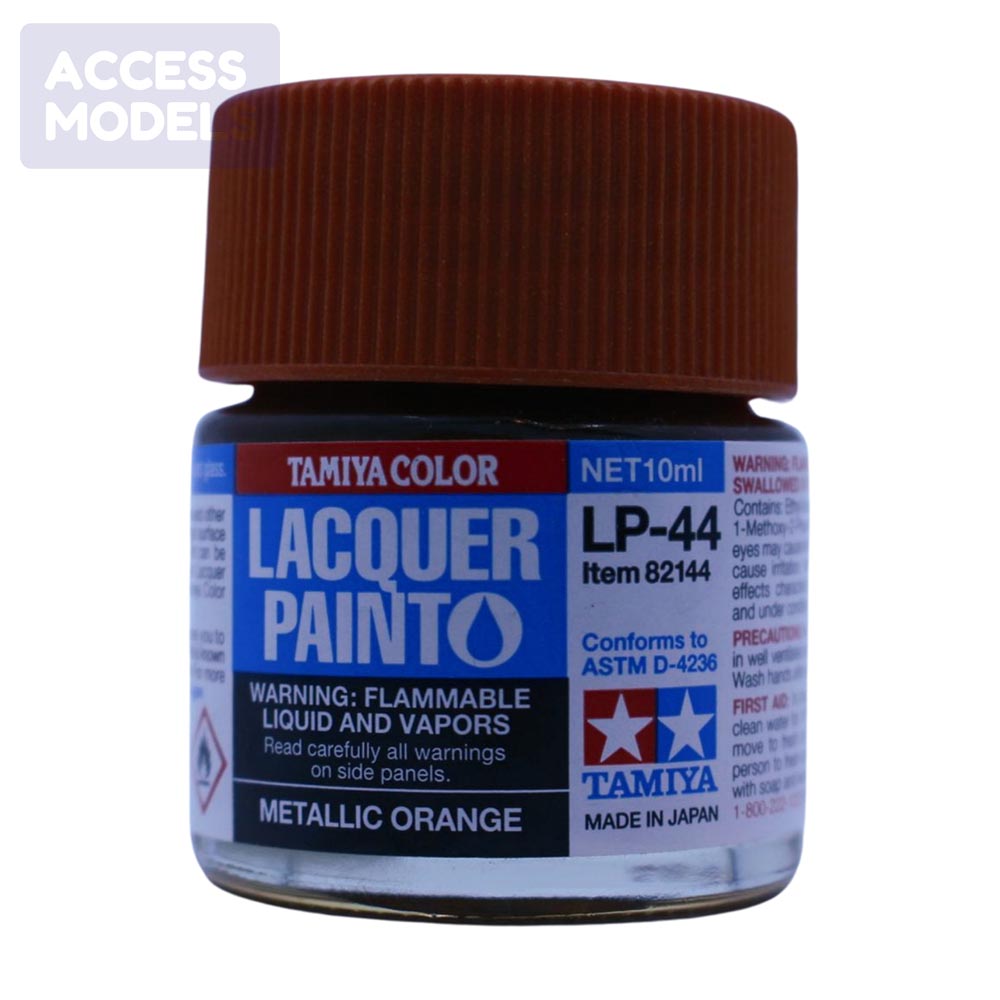 Tamiya Lacquer Paints 10Ml Lp44 Metallic Orange