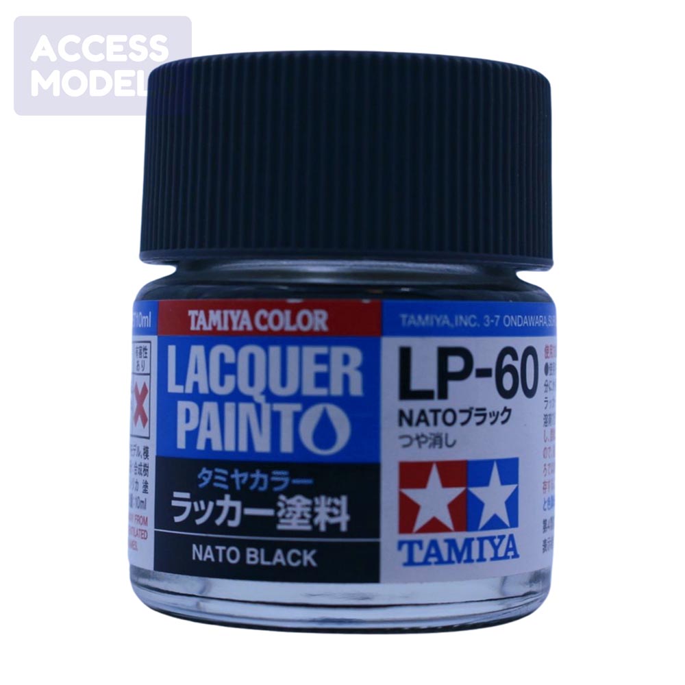 Tamiya Lacquer Paints 10Ml Lp60 Nato Black