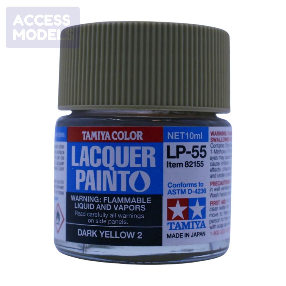 Tamiya Lacquer Paints 10Ml Lp55 Dark Yellow