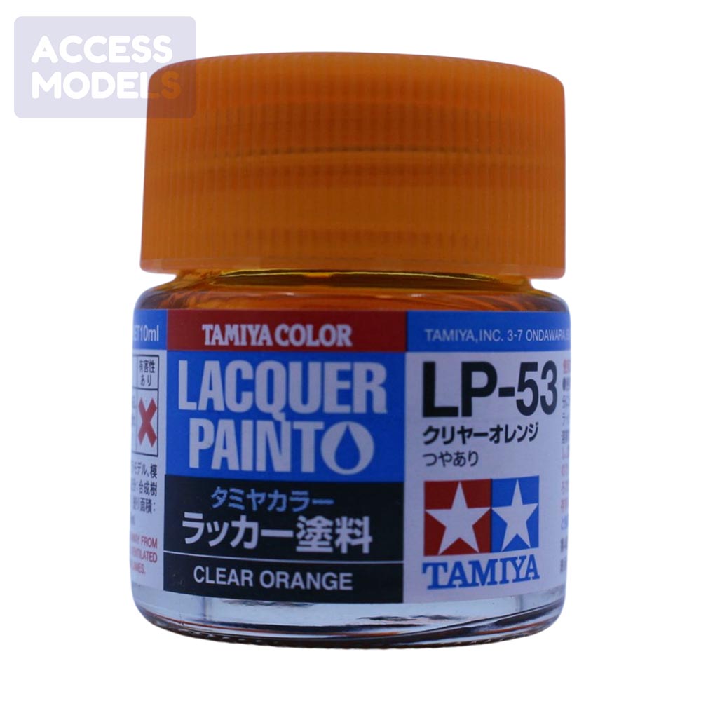 Tamiya Lacquer Paints 10Ml Lp53 Clear Orange