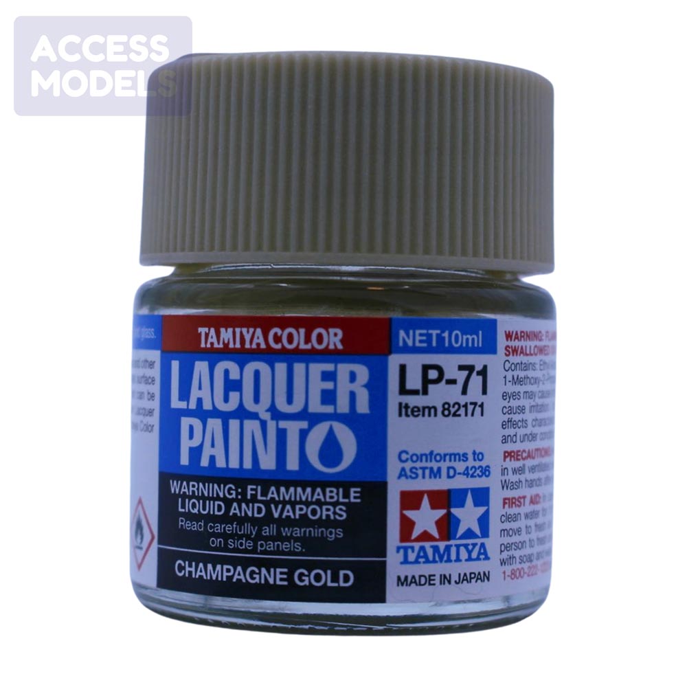 Tamiya Lacquer Paints 10Ml Lp71 Champagne Gold