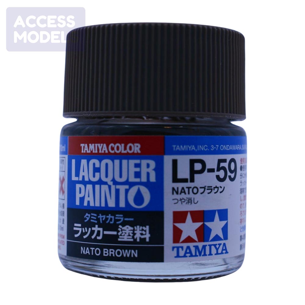 Tamiya Lacquer Paints 10Ml Lp59 Nato Brown