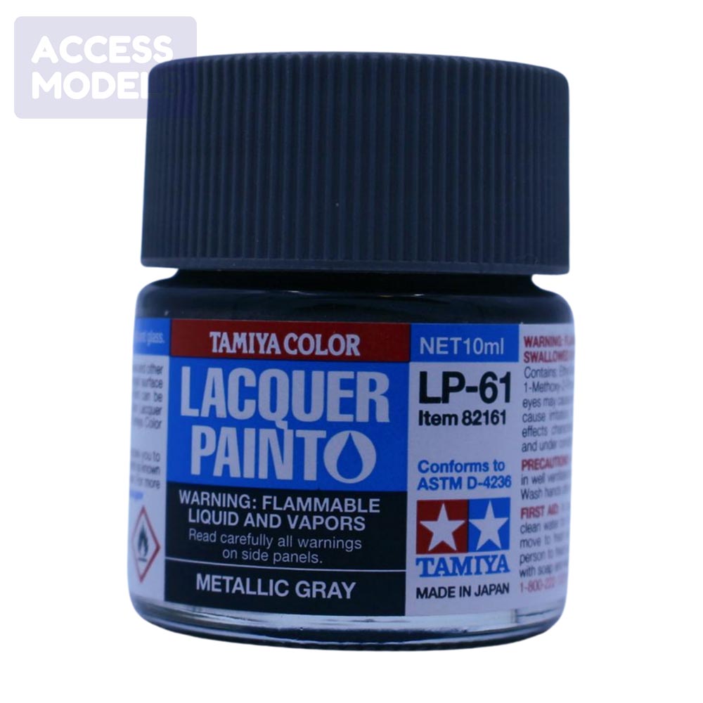 Tamiya Lacquer Paints 10Ml Lp61 Metallic Gray