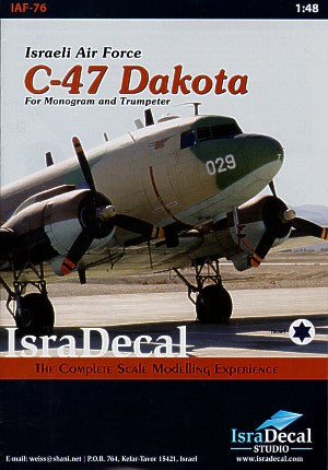 Douglas C-47 Dakota/Nord 2501 Noratlas. Douglas C-47A from 1948 to 1993 in various camouflage schemes;