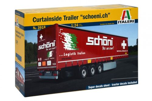 Curtain sided trailer