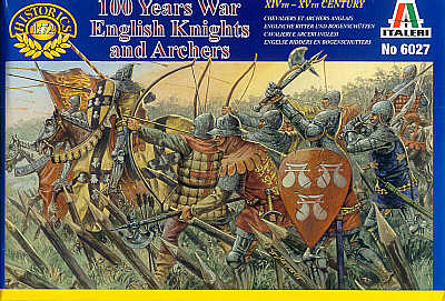 100 Years War English Knights and Archers