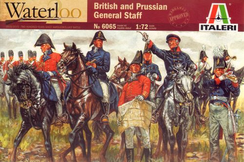British and Prussian Allied General Staff