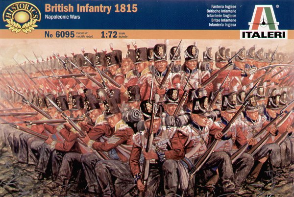 Napoleonic Wars British Infantry 1815