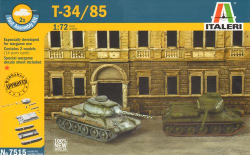 Soviet T-34/85 x 2 Fast Assembly Kits