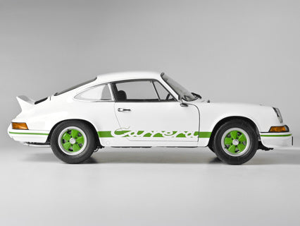 White Porsche 911 Carrera RS 2.7 1/8 Scale Full Metal Kit