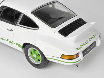 White Porsche 911 Carrera RS 2.7 1/8 Scale Full Metal Kit