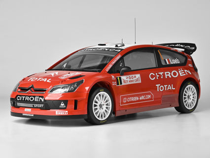 Citroën C4 WRC 2008 Red 1/8 Scale Full Metal Kit