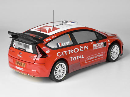 Citroën C4 WRC 2008 Red 1/8 Scale Full Metal Kit