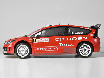 Citroën C4 WRC 2008 Red 1/8 Scale Full Metal Kit