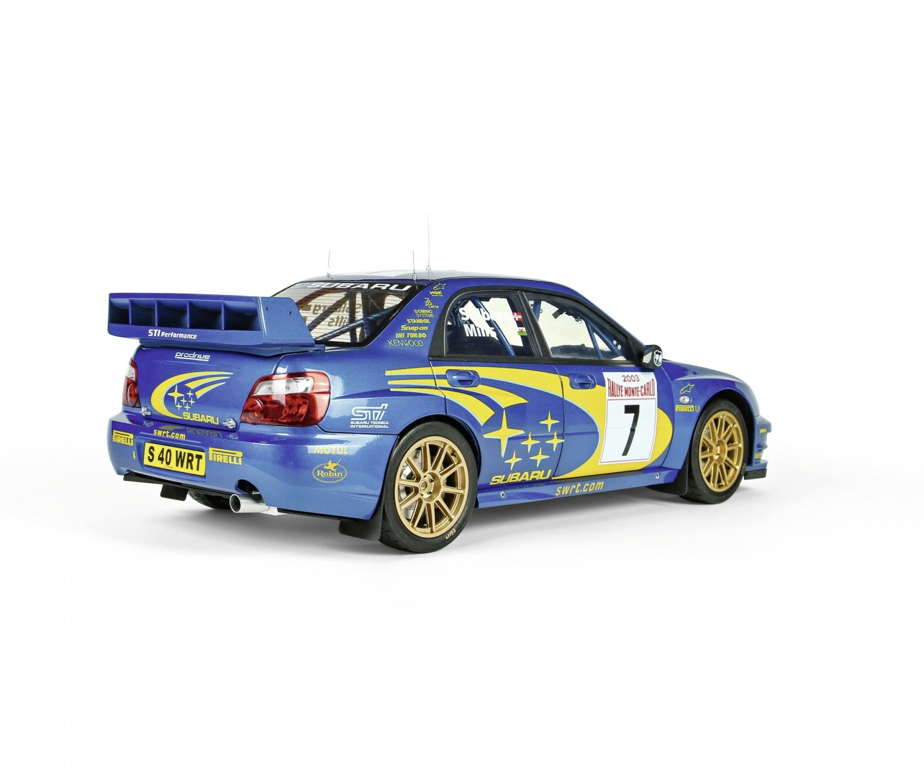 Full Kit Subaru Impreza 1/8 Scale Metal Kit