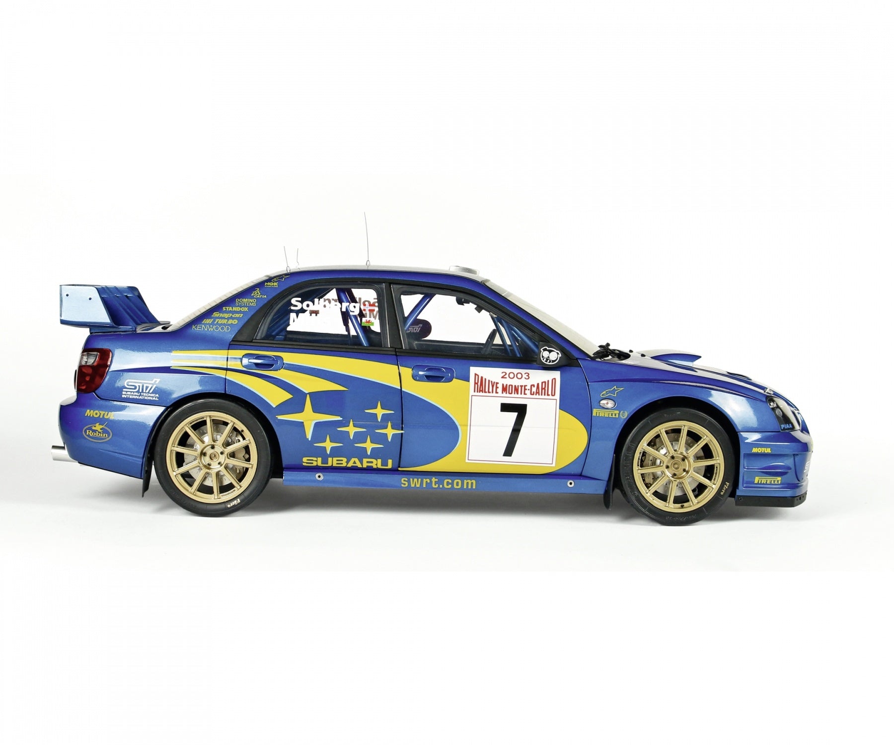 Full Kit Subaru Impreza 1/8 Scale Metal Kit