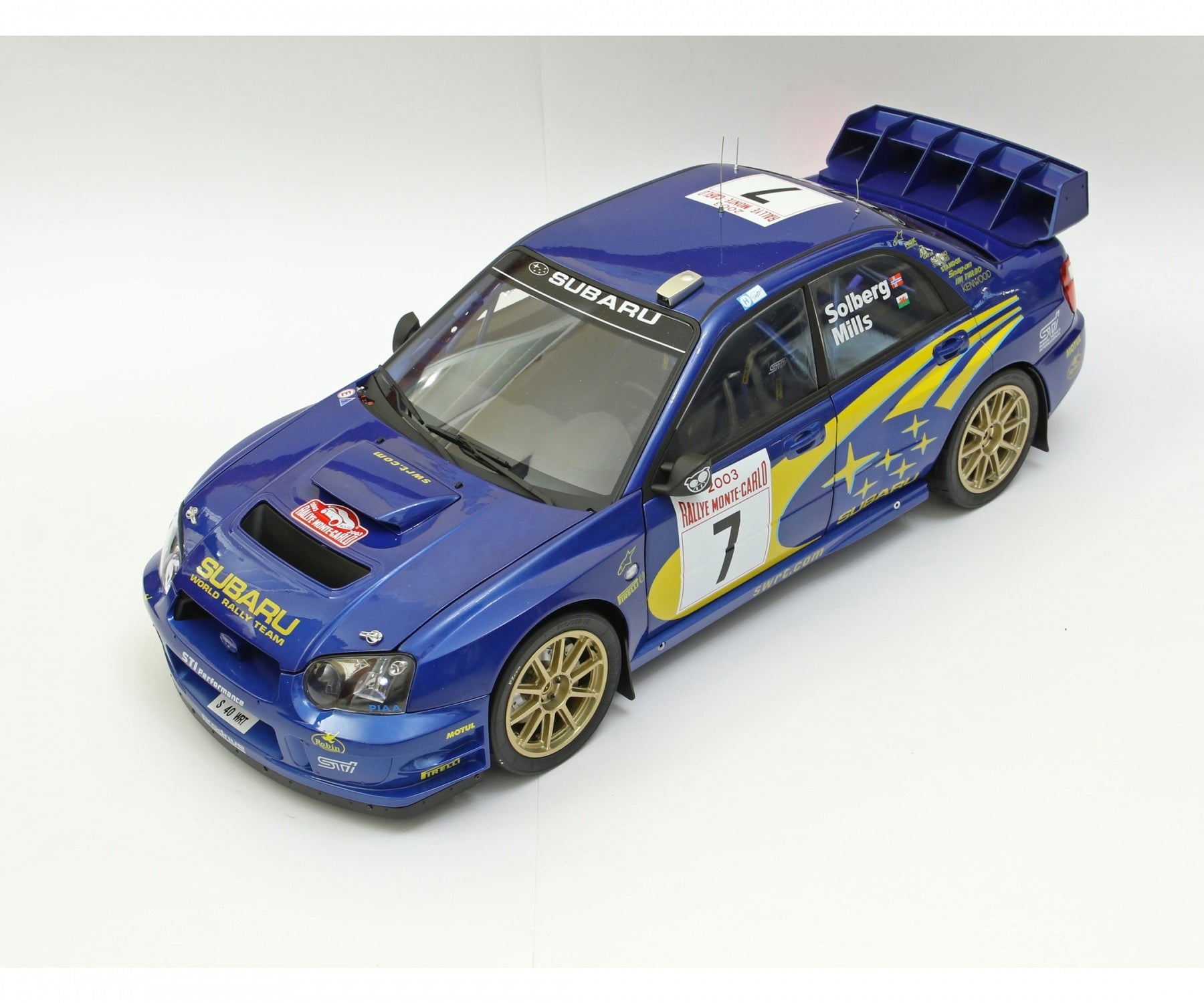 Full Kit Subaru Impreza 1/8 Scale Metal Kit