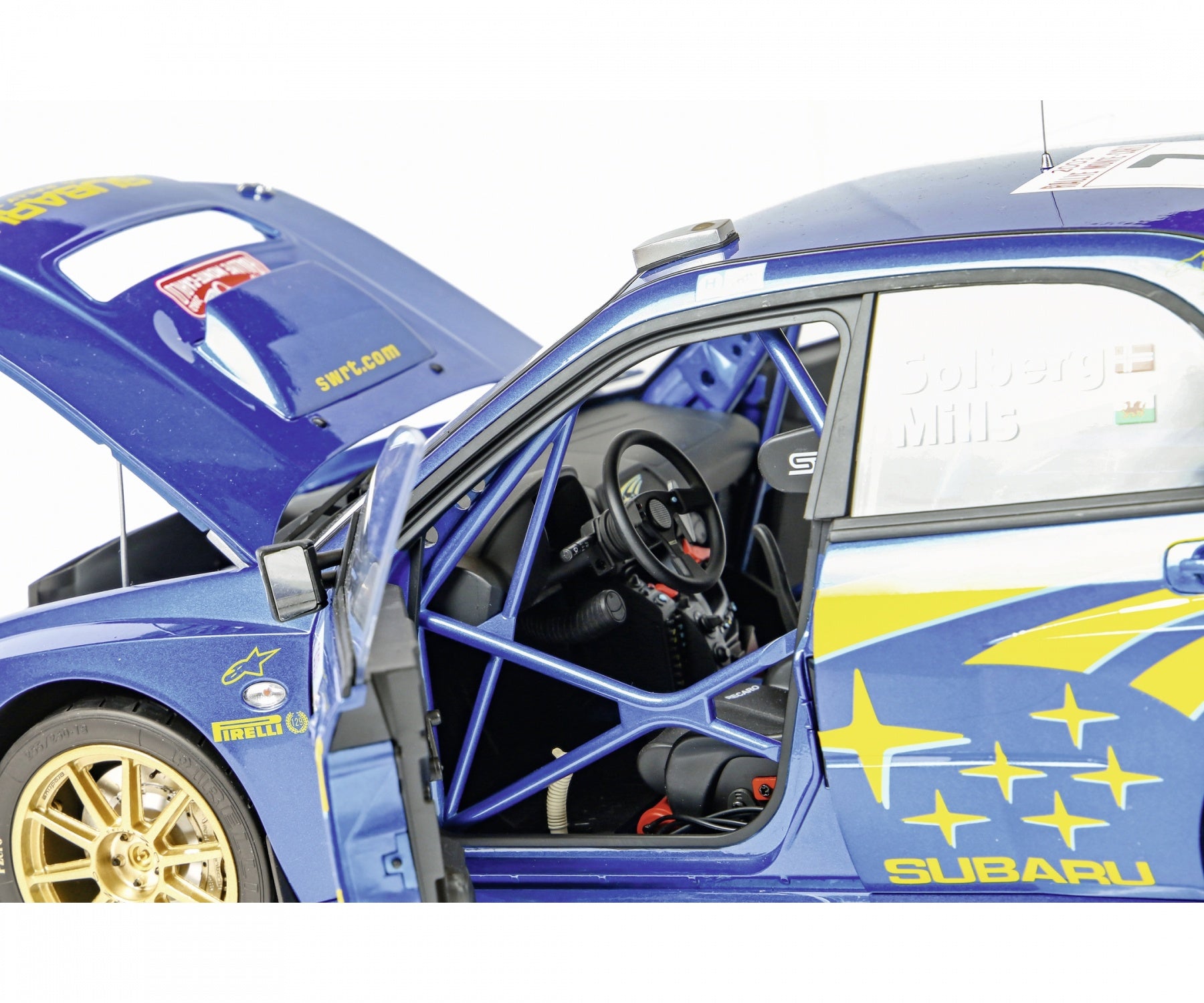 Full Kit Subaru Impreza 1/8 Scale Metal Kit