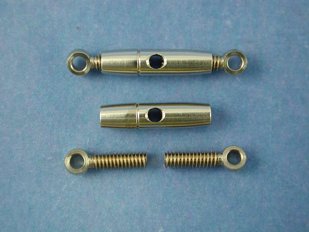 Turnbuckle, 3mm Eye, 12mm Ctr